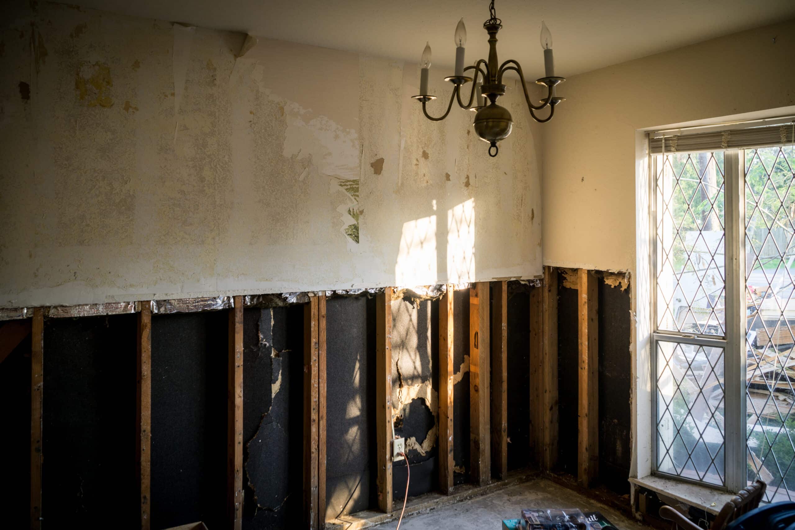 Water Damage inside Homes